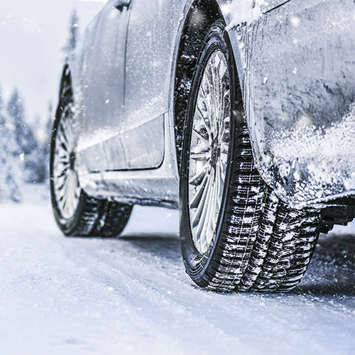 winter tires in cold temperature