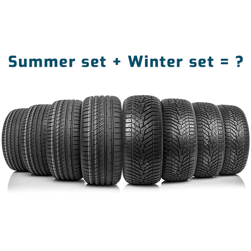Summer set + Winter set... Do you really need two sets of tires?
