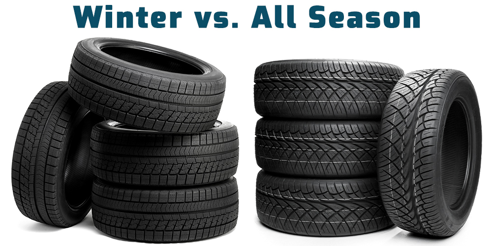 Winter tires VS. All season tires.