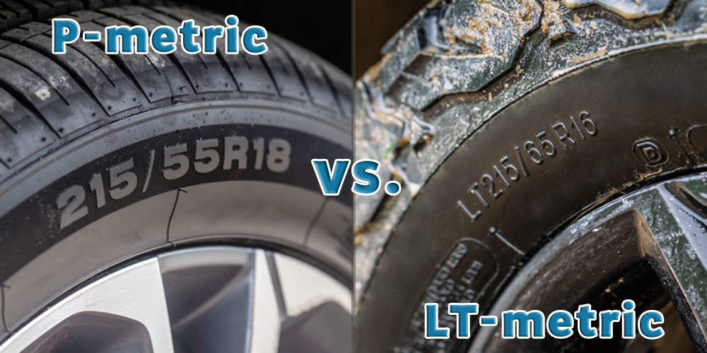 Passenger tire size VS. LT tire size