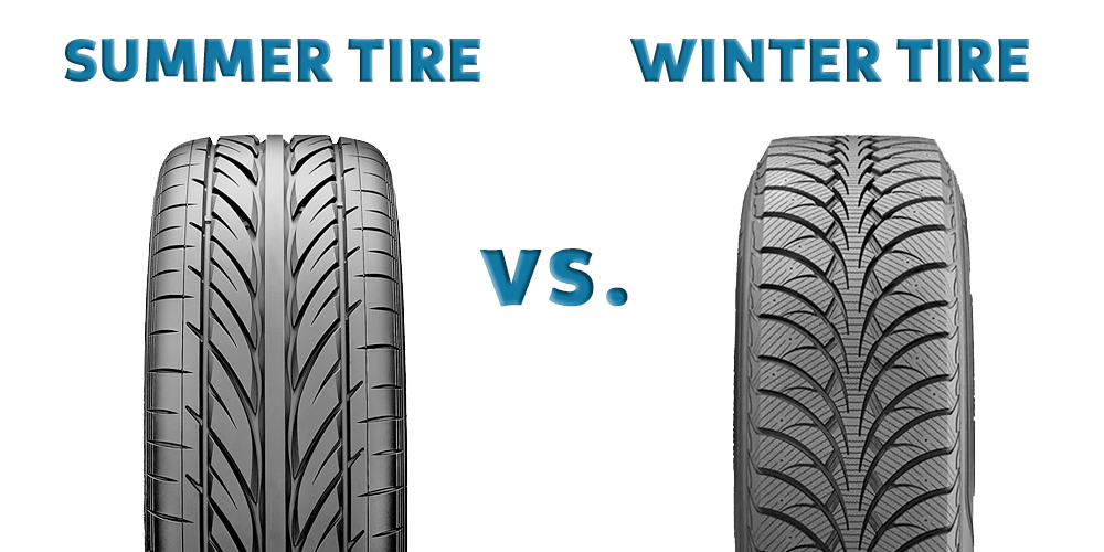 Summer tire VS. Winter tire