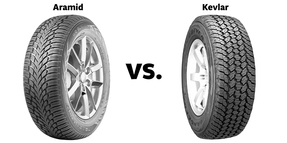 Aramid and Kevlar belt tires