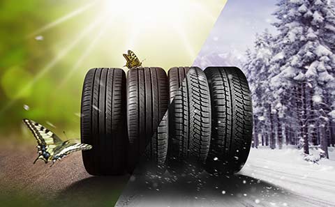 tires in different conditions
