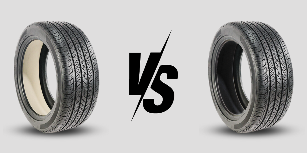 acoustic foam tires vs regular tires: reducing road noise
